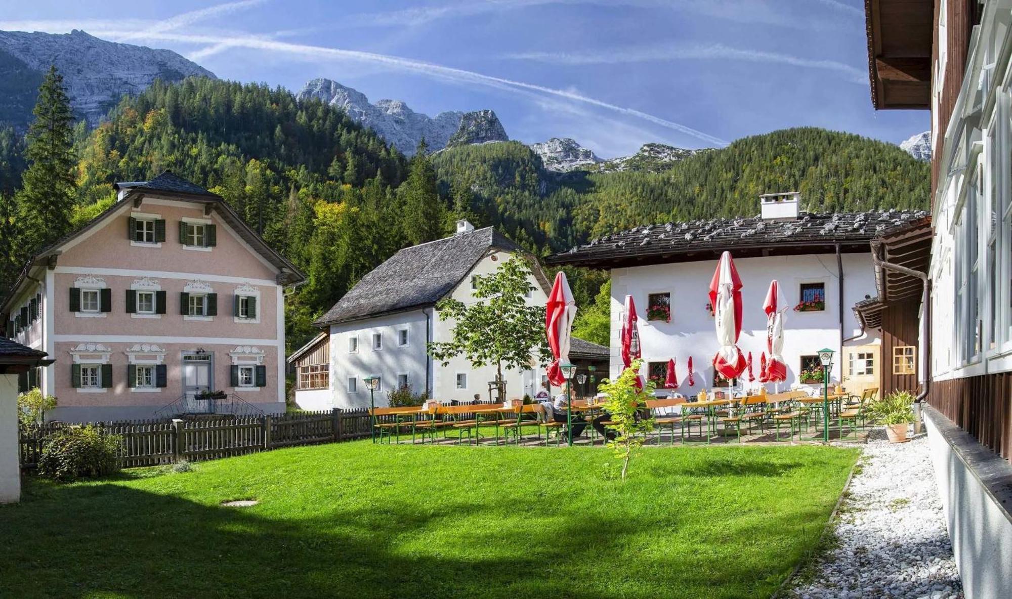 Gasthof Maria Kirchental Hotel Sankt Martin bei Lofer Exterior foto