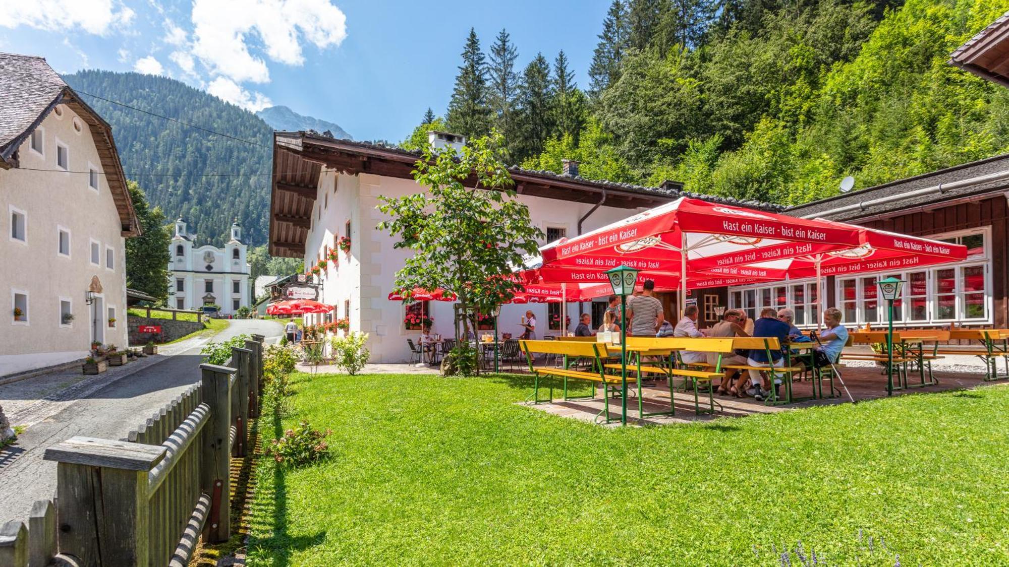 Gasthof Maria Kirchental Hotel Sankt Martin bei Lofer Exterior foto