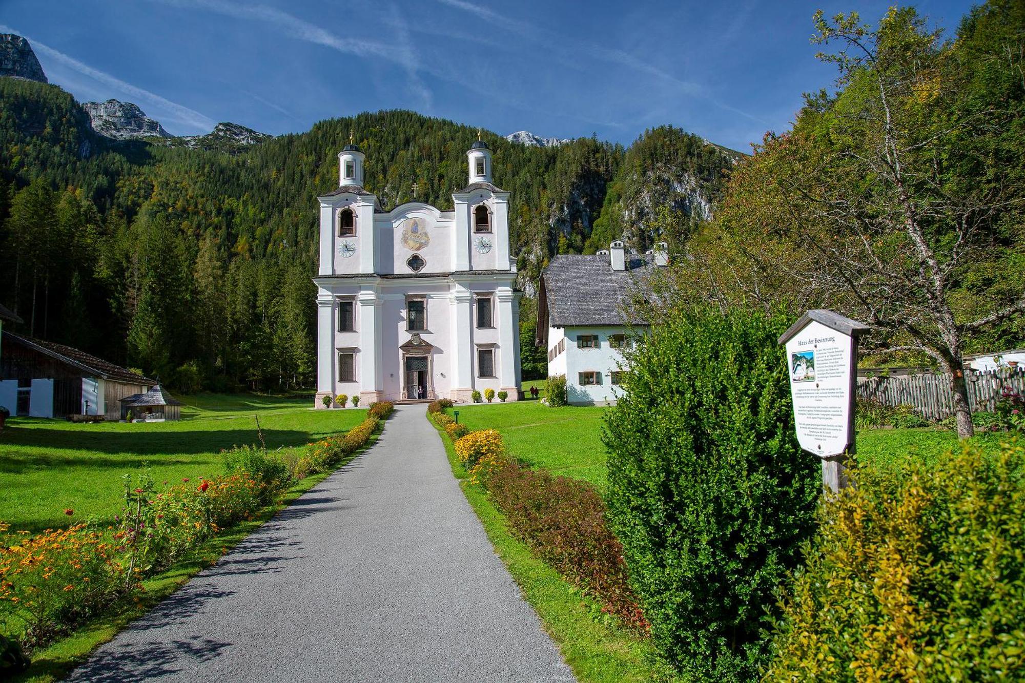 Gasthof Maria Kirchental Hotel Sankt Martin bei Lofer Exterior foto